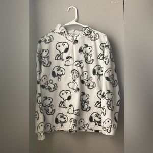Peanuts Branded Fleece Medium Snoopy Coat